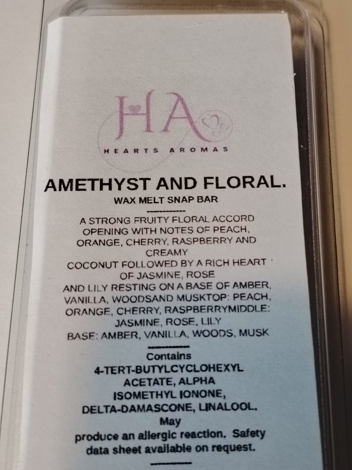 AMETHYST AND FLORAL.