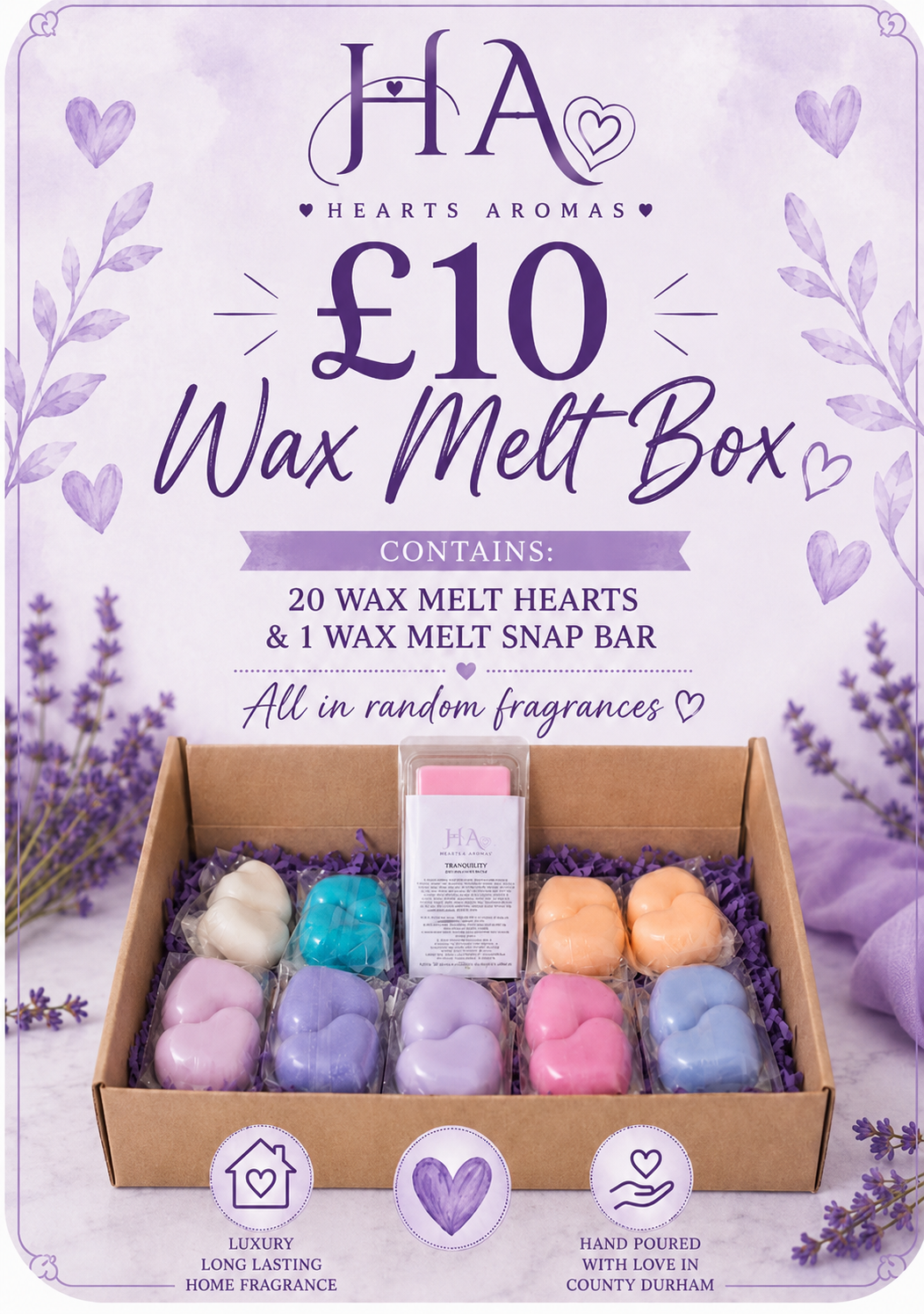 £10 Wax melt box