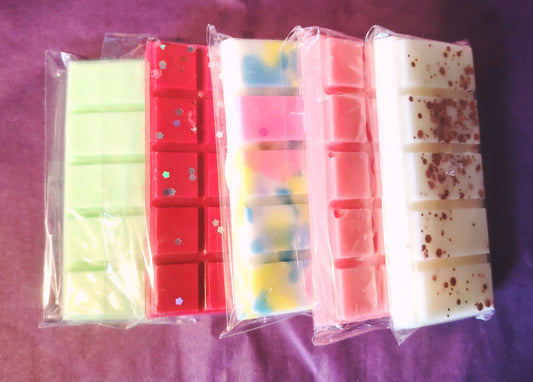 5 x Wax melt snap bars