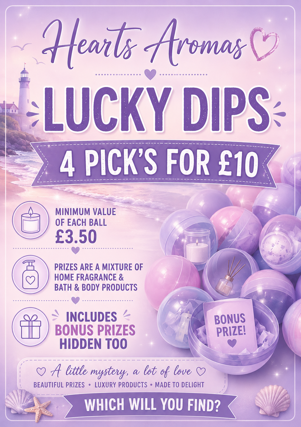 4 dips for £10