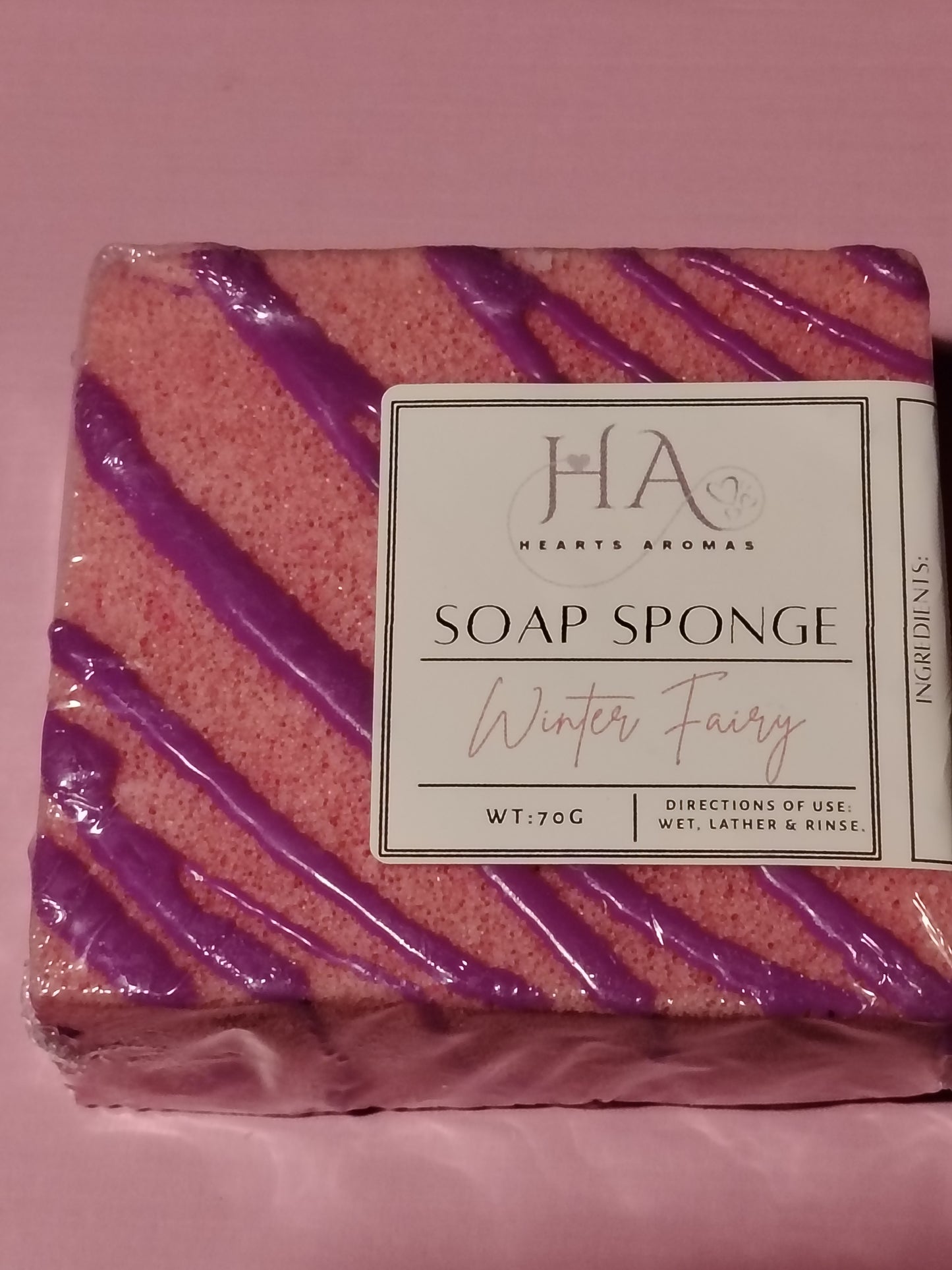 Small soap sponge