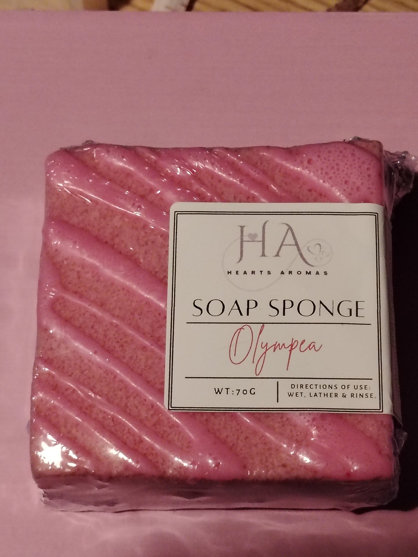 Small soap sponge